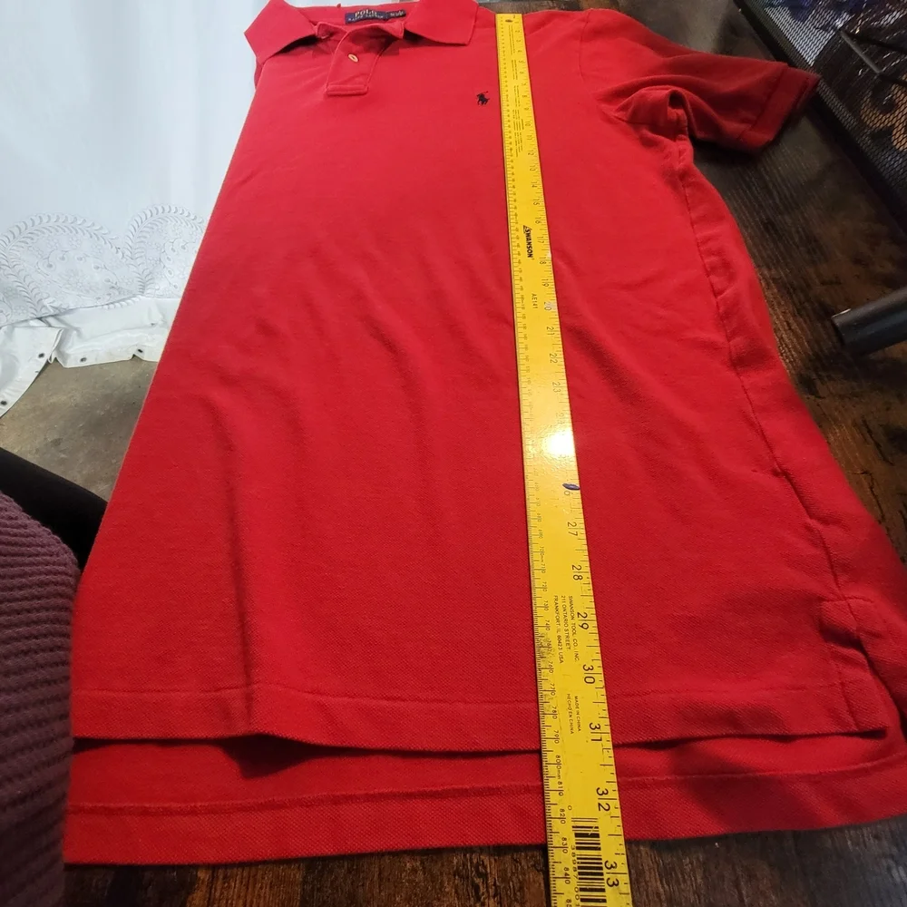 Polo by Ralph Lauren Men's Red Classic Polo Shirt
